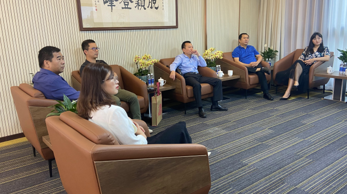 联动聚力，变革创新 | 佛山市建筑业协会会长、广东省六建集团有限公司董事长魏琼升莅临全球共德参观考察！