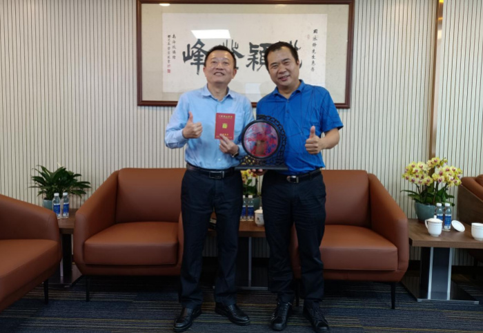 联动聚力，变革创新 | 佛山市建筑业协会会长、广东省六建集团有限公司董事长魏琼升莅临全球共德参观考察！