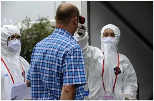 全球共德云端手持测温枪方案助力建筑业筑起疫情防护“第一道防线”