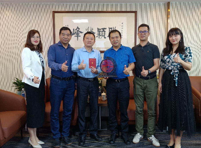 智慧工地企业版获赞！佛山建协会长、广东省六建集团董事长魏琼升莅临全球共德考察